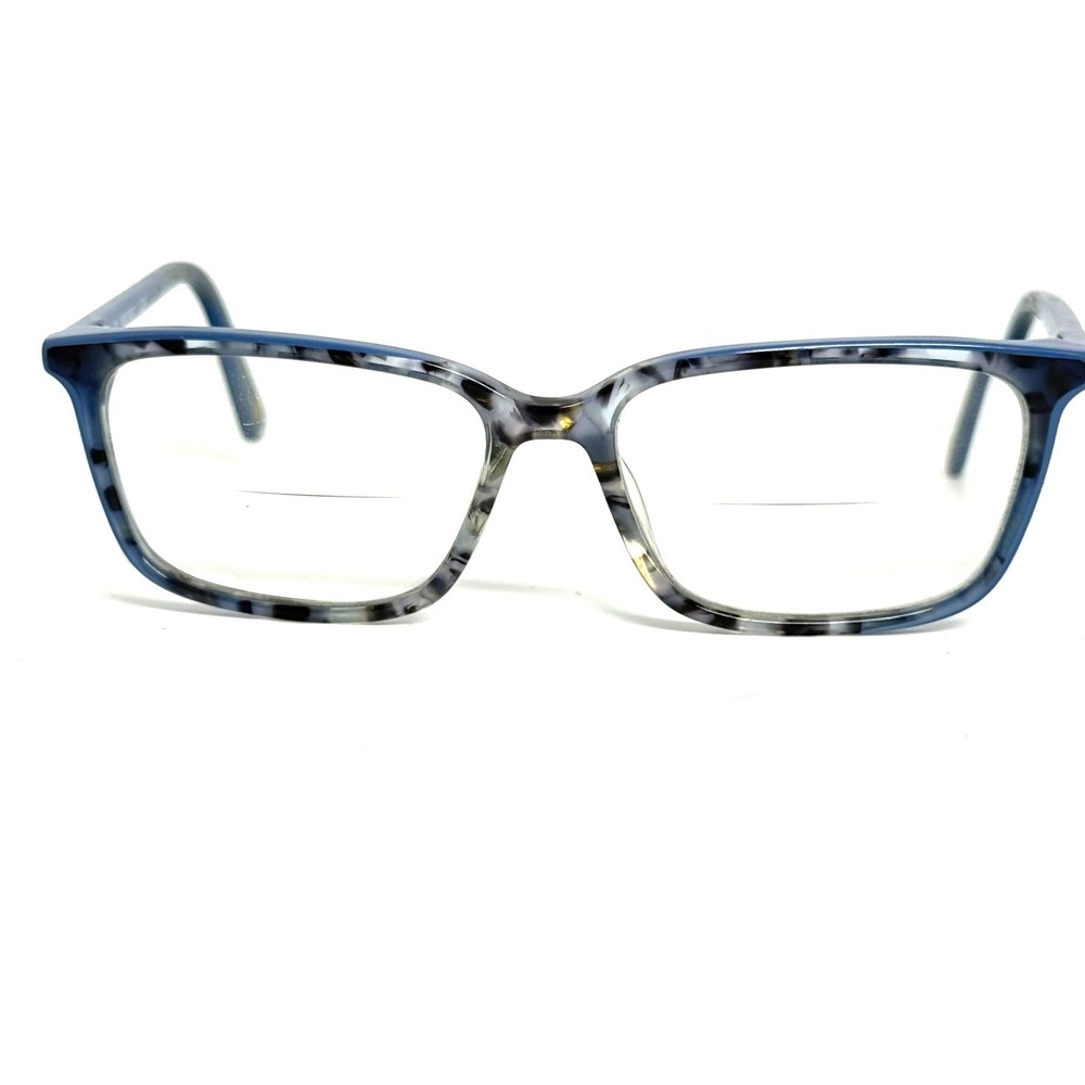 Nine West NW5160 405 Blue Marble Tortoise Rectangular Eyeglasses 52-15-135